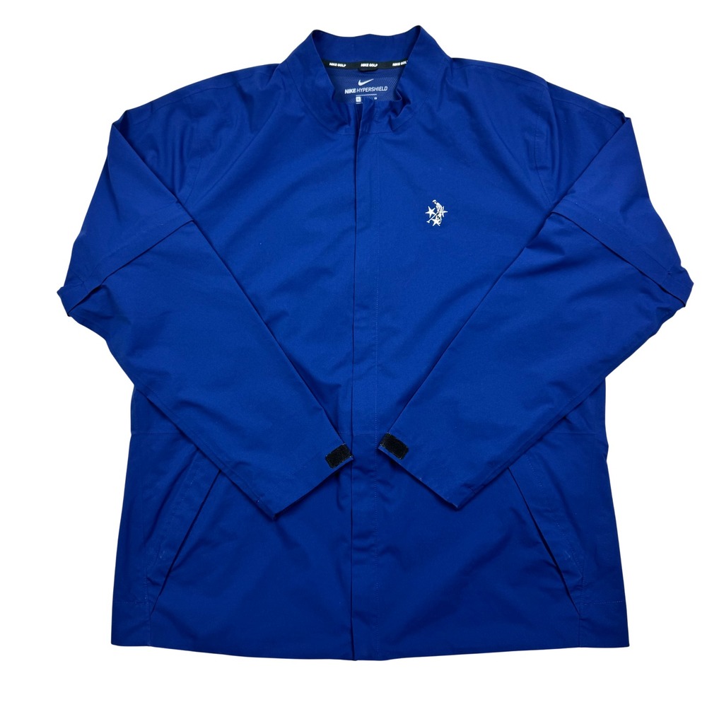 Nike Golf Hypershield Jacket Convertible Arms Navy Blue Men's Size XL Full Zip